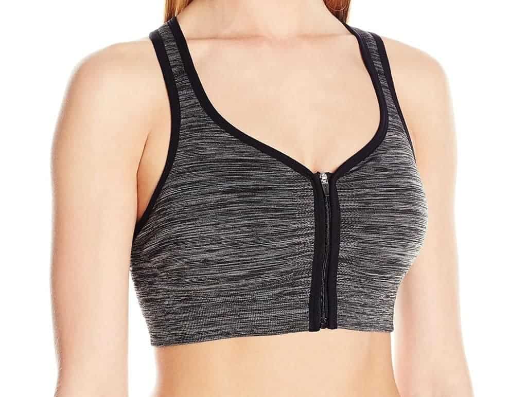 Catalog photo of Jockey Women's Zip Front Seam Free Bra