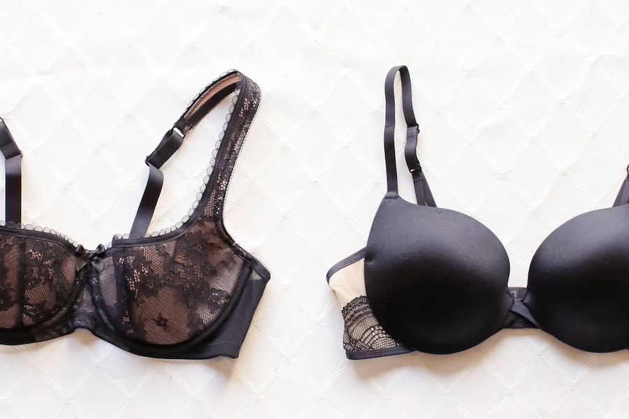 An image of two comfortable underwire bra