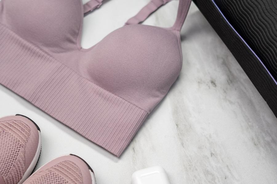 A close-up image of a bra