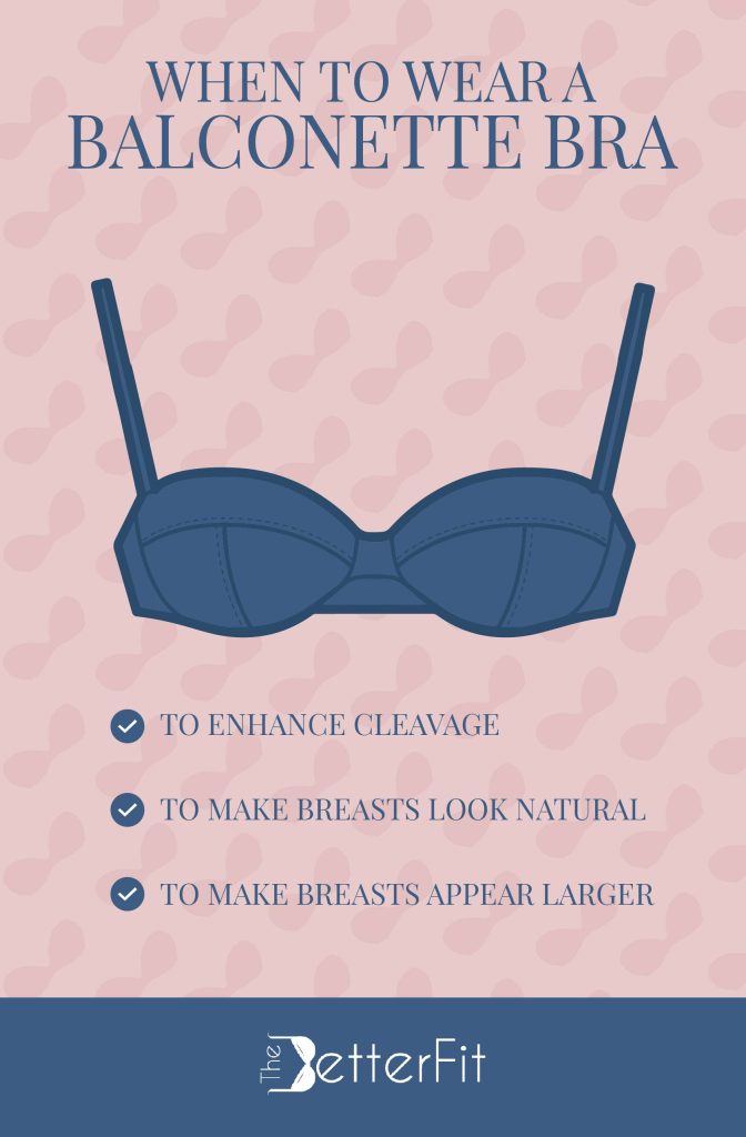Know when to wear a balconette bra