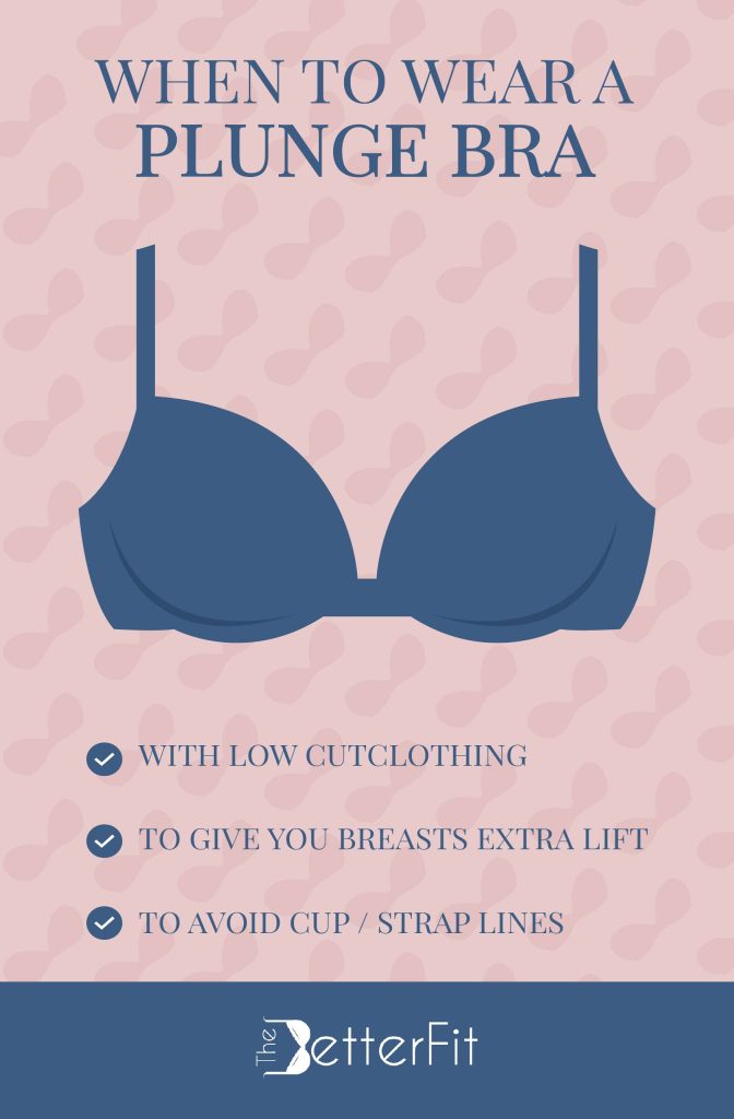 Know when to wear a plunge bra