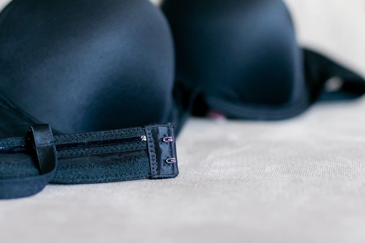 A close up cup of push up bra